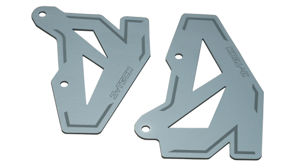 Fersenschutz Set links und rechts silber - BMW F 750 GS F 850 GS - MyTech