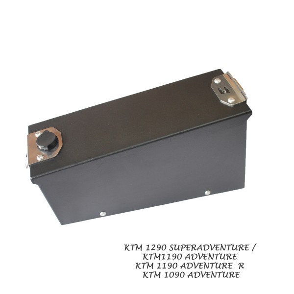 Werkzeugkiste schwarz - KTM 1190 Adventure R für original Rahmen - MY TECH