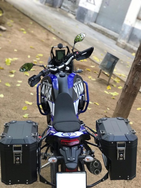 Model X schnellmontage Motorrad Seitenkoffer schwarz 48L/41L- Yamaha Tenere 700 - MyTech