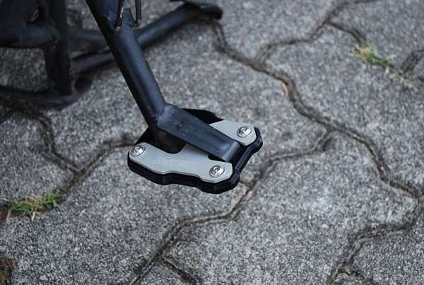 Seitenständervergrößerung Auflagevergrößerung silber - Ducati Multistrada 1200/1260 - MyTech