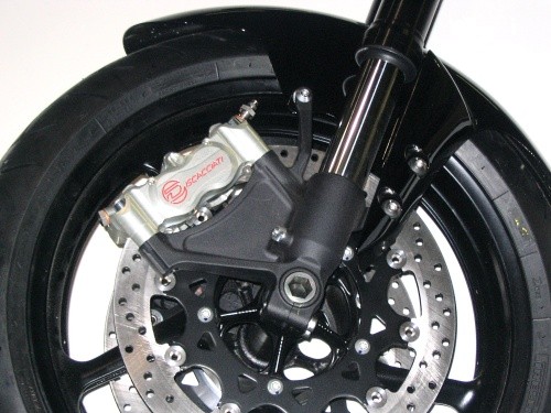 Radialbremszange 108mm 4 Kolben 34 silber - Universal - Discacciati