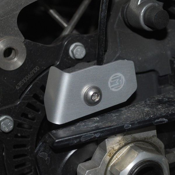 ABS Sensor Schutz hinten silber - KTM 790 Adventure / R - MyTech