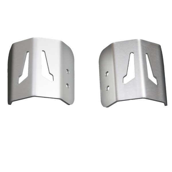 Schutz Zusatzscheinwerfer silber - BMW 1200 GS Rallye - MY TECH