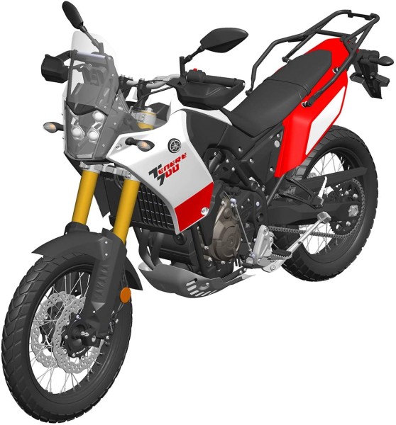 Halteplatte für Model X TopCase - Yamaha Tenere 700 - MyTech