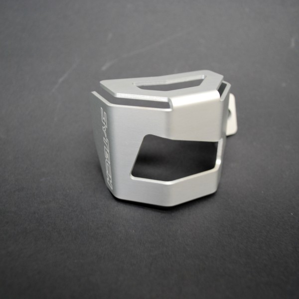 Schutz für Bremsflüssigkeitsbehälter hinten silber - BMW Nine-T - MY TECH