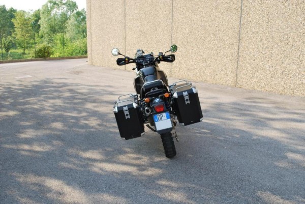 2 Koffer L/39 Liter R/39 Liter silber - BMW R 100 GS Paris Dakar - MY TECH