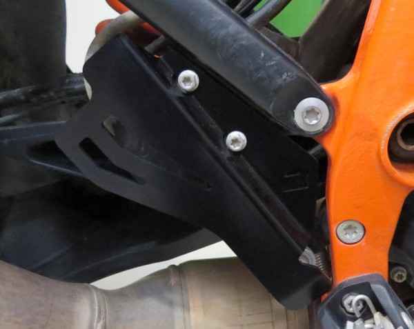 Bremspumpenschutz hinten Schwarz - KTM 1190 Adventure - MY TECH