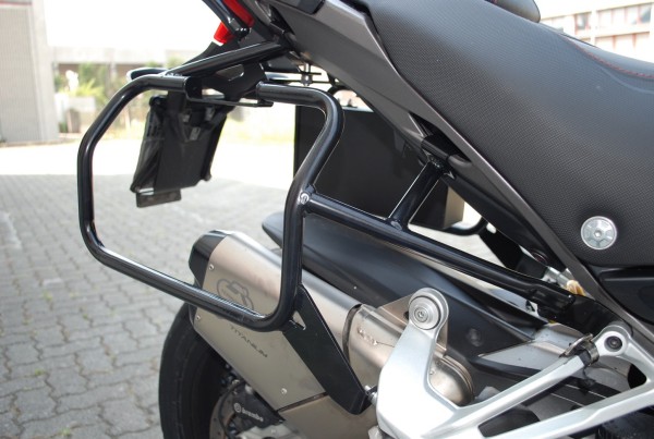 Model X schnellmontage Motorrad Seitenkoffer schwarz 39L/32L-Ducati Multistrada 1200 Enduro - MyTech