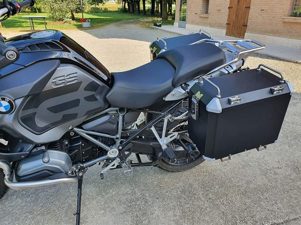 Premium Alu Koffer Set 47L für orig. BMW Befestigung - BMW R 1200 R 1250 GS Adventure - MY TECH