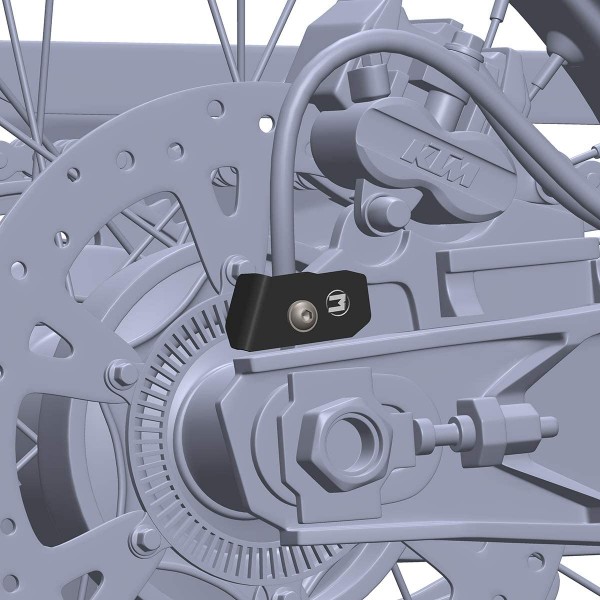 KTM415 ABS Sensorschutz hinten für KTM 790 Adventure R silber montiert - MyTech.jpg