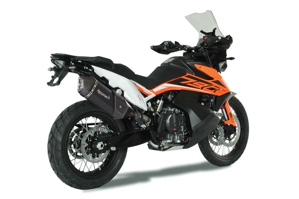 SPS Carbon Endschalldämpfer kurz - KTM 790 Adventure - HPCorse
