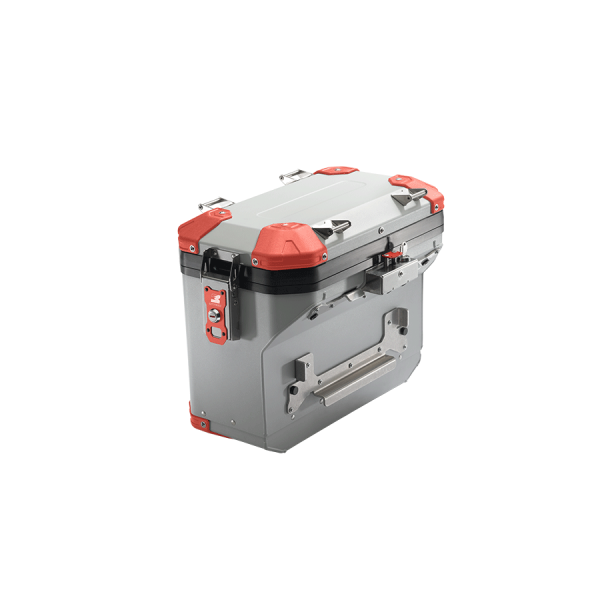 Seitenkoffer Set Model X silber aus Aluminium 39L/32L - KTM 890 Adventure - MyTech