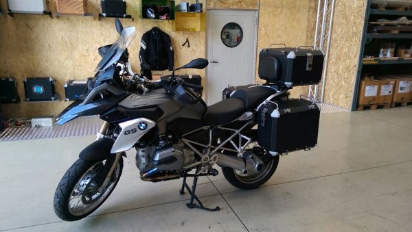 Premium Alu Koffer Set 47L für orig. BMW Befestigung - BMW R 1250 GS Adventure - MY TECH