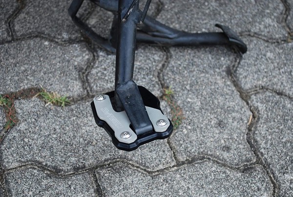 Seitenständervergrößerung Auflagevergrößerung silber - Ducati Multistrada 1200/1260 - MyTech