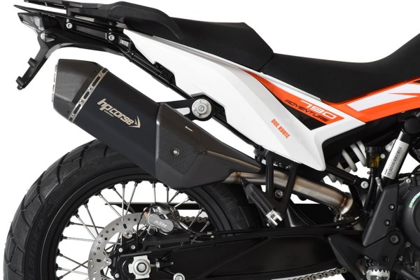 SPS Carbon Endschalldämpfer kurz - KTM 790 Adventure - HPCorse