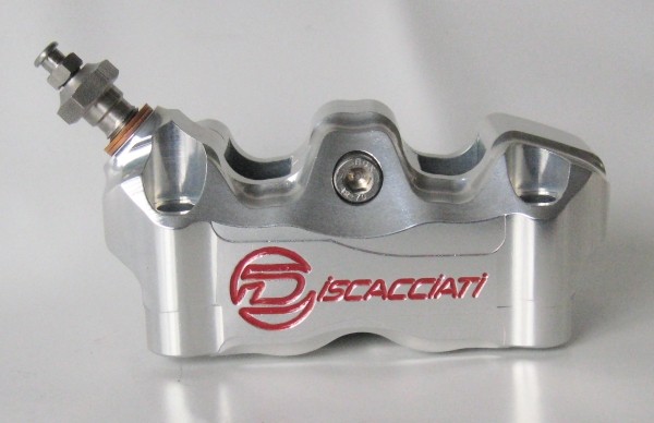 Radialbremszange 76mm 4 Kolben 24 silber - Universal - Discacciati