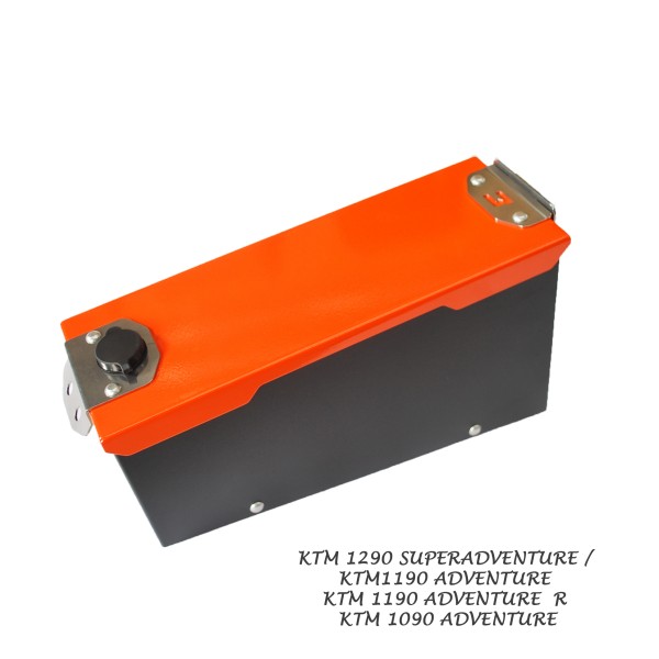Werkzeugkiste orange - KTM 1190 Adventure R für original Rahmen - MY TECH