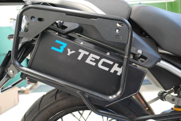 Werkzeugkiste /Toolbox schwarz - Moto Guzzi Stelvio - MY TECH