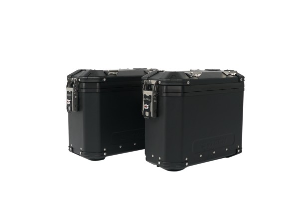 Model X schnellmontage Motorrad Seitenkoffer schwarz 48L/41L - KTM 1090 Adventure - MyTech