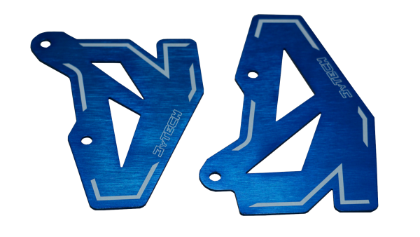 Fersenschutz Set links und rechts blau - BMW F 750 GS F 850 GS - MyTech