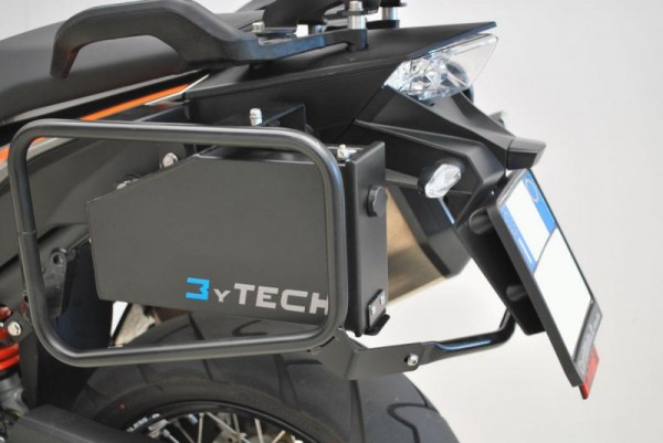 Werkzeugkiste silber - KTM 1090/1050 Adventure R für MyTech Rahmen - MY TECH