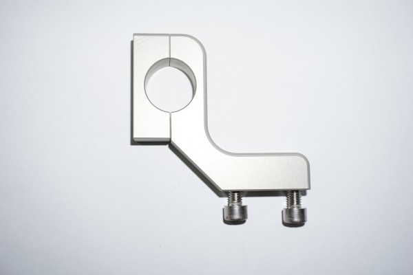 Lenkerschelle silber für Daumenbremse - Universal - Moko