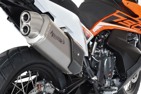 4-Track R Titan Endschalldämpfer kurz - KTM 790 Adventure - HPCorse