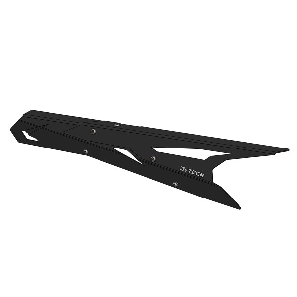 Kettenschutz verstellbar aus Aluminium schwarz - KTM 790/890 Adventure - MyTech