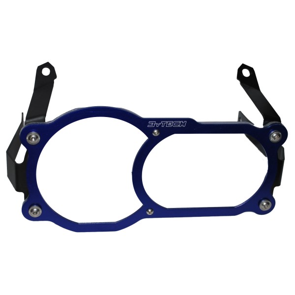 Schutz für Scheinwerfer blau - BMW 1200 GS Rallye - MY TECH