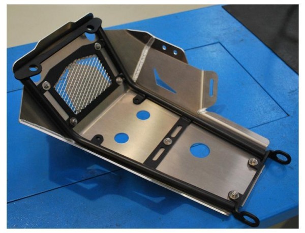 Motorschutzplatte Schwarz - KTM 990 Adventure - MY TECH