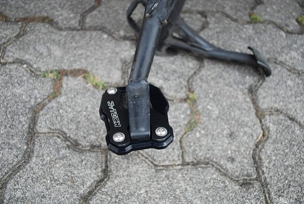 Seitenständervergrößerung Auflagevergrößerung schwarz - Ducati Multistrada 950/S - MyTech