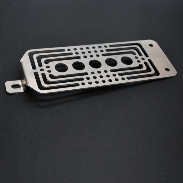 Schutz für Kühler silber - Triumph Boneville - MY TECH