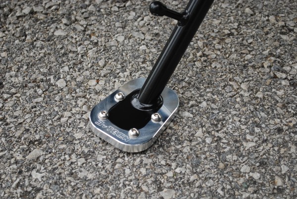 Seitenständer Platte / Auflagevergrösserung rot- BMW BMW R1250 GS Adventure - MY TECH