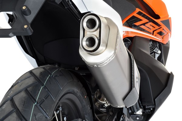 4-Track R Titan Endschalldämpfer kurz - KTM 790 Adventure - HPCorse