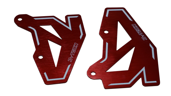 Fersenschutz Set links und rechts rot - BMW F 750 GS F 850 GS - MyTech