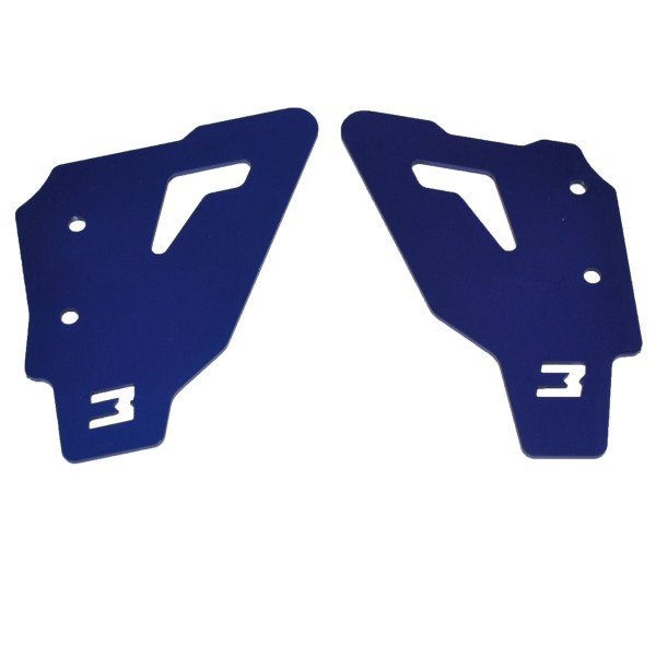 Fersenschutz Set blau - BMW R1250 GS Adventure - MY TECH