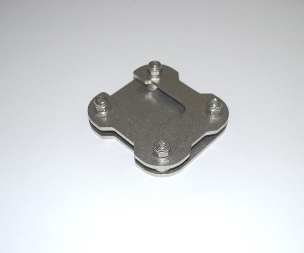 Seitenständer Platte / Auflagevergrösserung - Honda Crosstourer VFR1200X - MY TECH