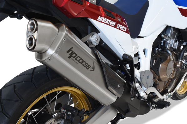 4-Track R Titan Endschalldämpfer - Honda CRF1000L Africa Twin - HPCorse