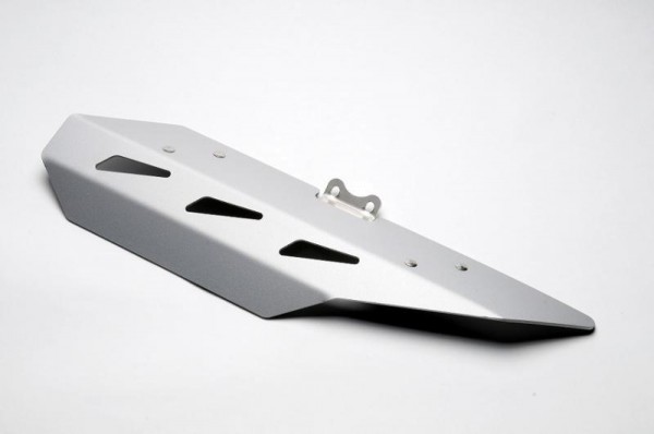 Auspuffabdeckung Schutz blau - BMW F 800 GS - MY TECH