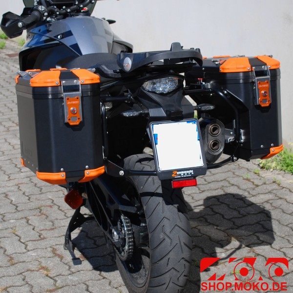 Model X Seitenkoffer aus Alu 39/32L - KTM 1290 Superadventure - MyTech