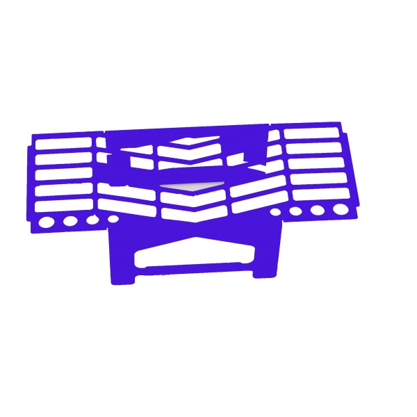 Ölkühler Schutz blau - BMW R 1200 GS Adventure - MY TECH