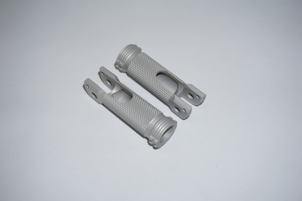 Fußrasten silber passend zu Performance Rastenanlage - Ducati Panigale - Moko