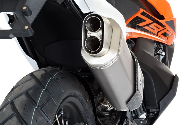 4-Track R Titan Endschalldämpfer kurz - KTM 790 Adventure - HPCorse