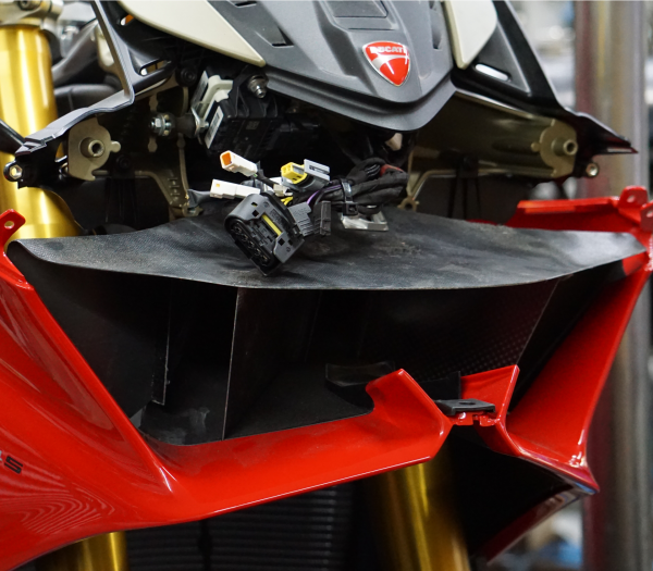Racing Air Intake Scheinwerfer Dummy - Ducati Panigale V4 - Moko