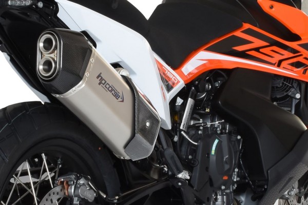 SPS Carbon Titan Endschalldämpfer kurz - KTM 790 Adventure - HPCorse