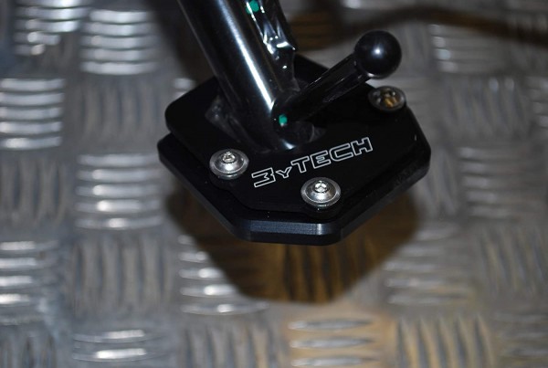 Seitenständervergrößerung Auflagevergrößerung schwarz - Moto Guzzi V85 TT ab 2020 - MyTech