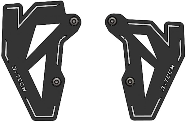 Fersenschutz Set links und rechts schwarz - BMW F 750 GS F 850 GS - MyTech