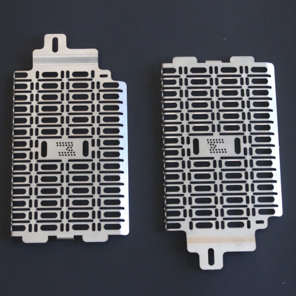 Kühlerschutz Set silber - BMW R1250 GS Adventure - MY TECH