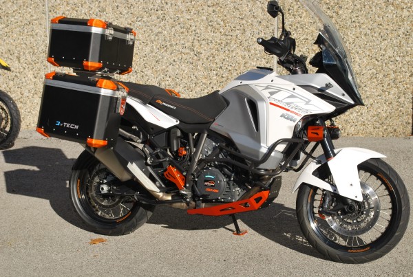 Model X schnellmontage Motorrad Seitenkoffer schwarz 39L/32L - KTM 1090 Adventure - MyTech