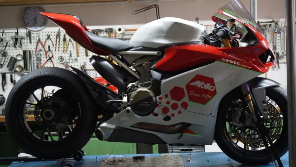 Ducati 1299S 1. Moko Ausbaustufe Tank 20,6 Liter Volumen